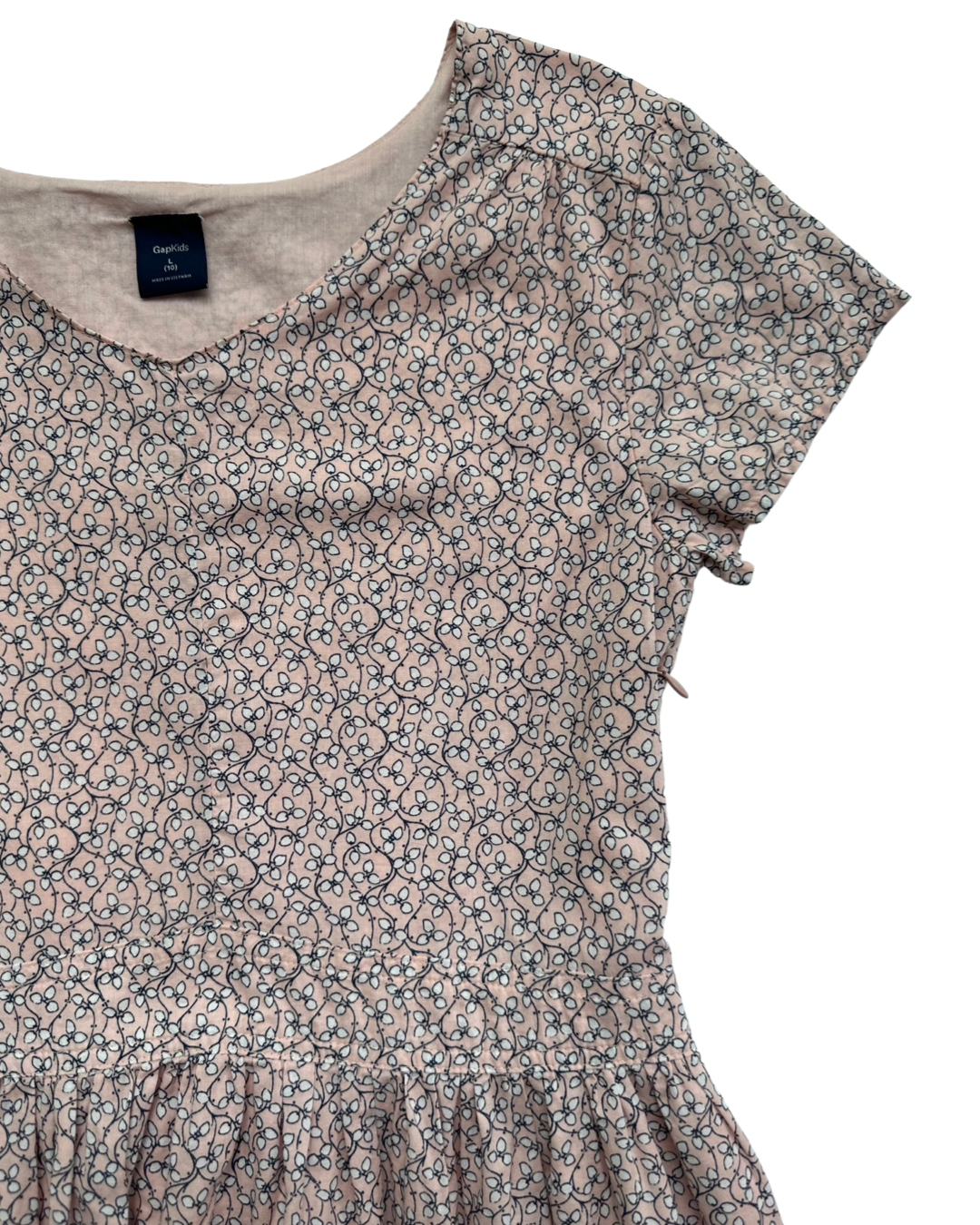 Girls Size 10 Gap Kids Pink Floral Dress