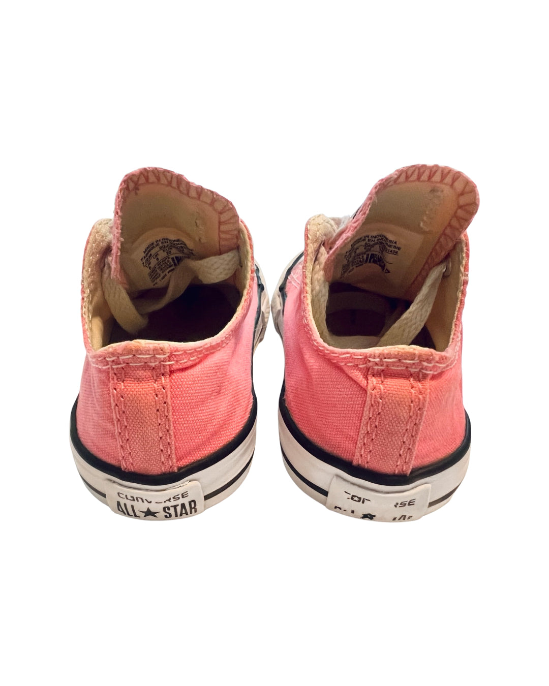 6C Toddler Girl Pink Converse All Star Chucks