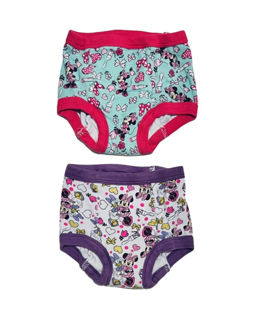 2T Toddler Girl DISNEY Minnie Mouse Training Underwear