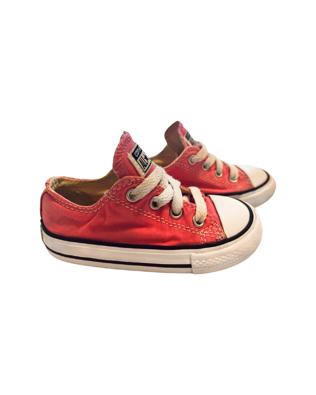 6C Toddler Girl Pink Converse All Star Chucks