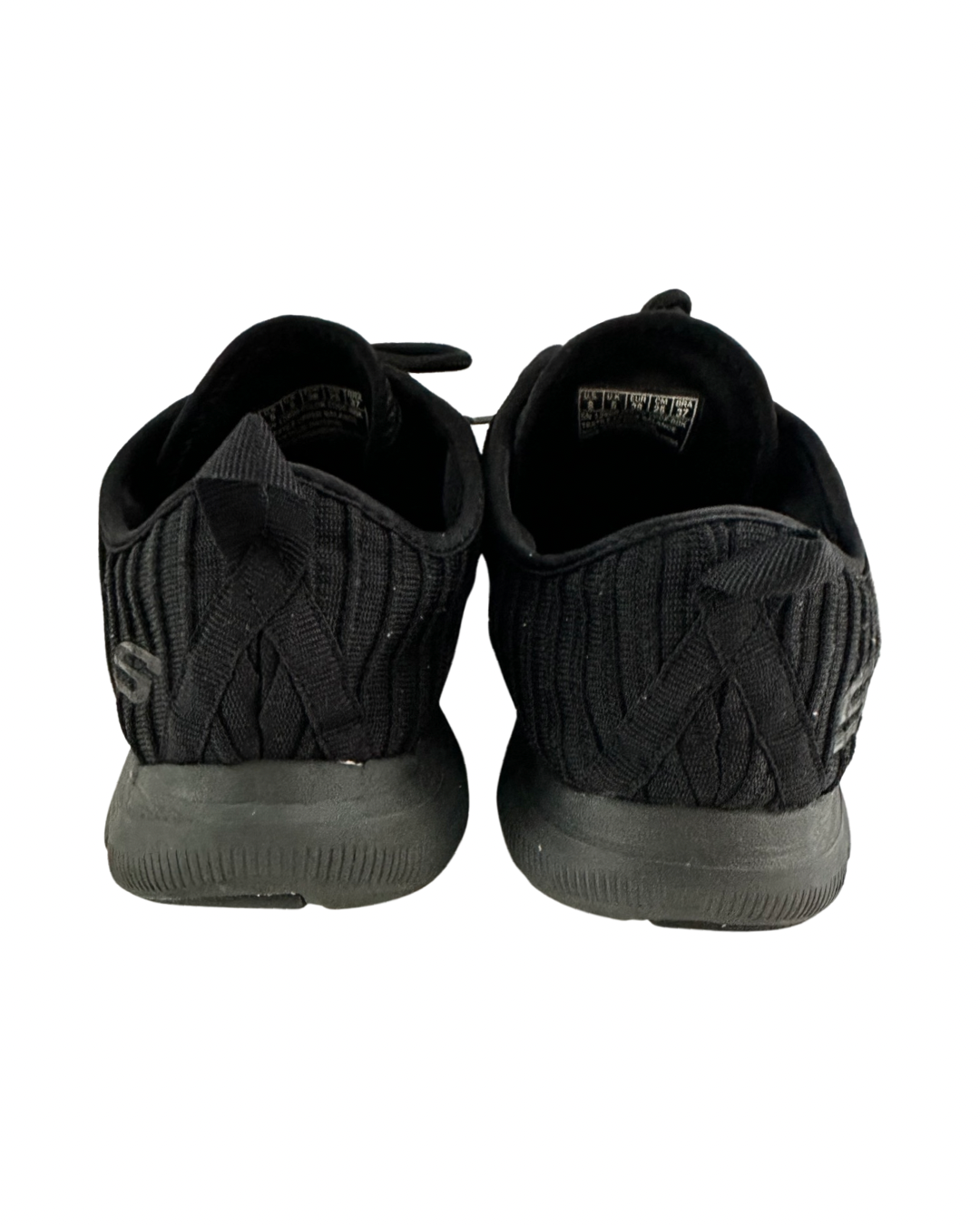 Women’s Size 8 Black Dual-Lite Sketchers Shoes