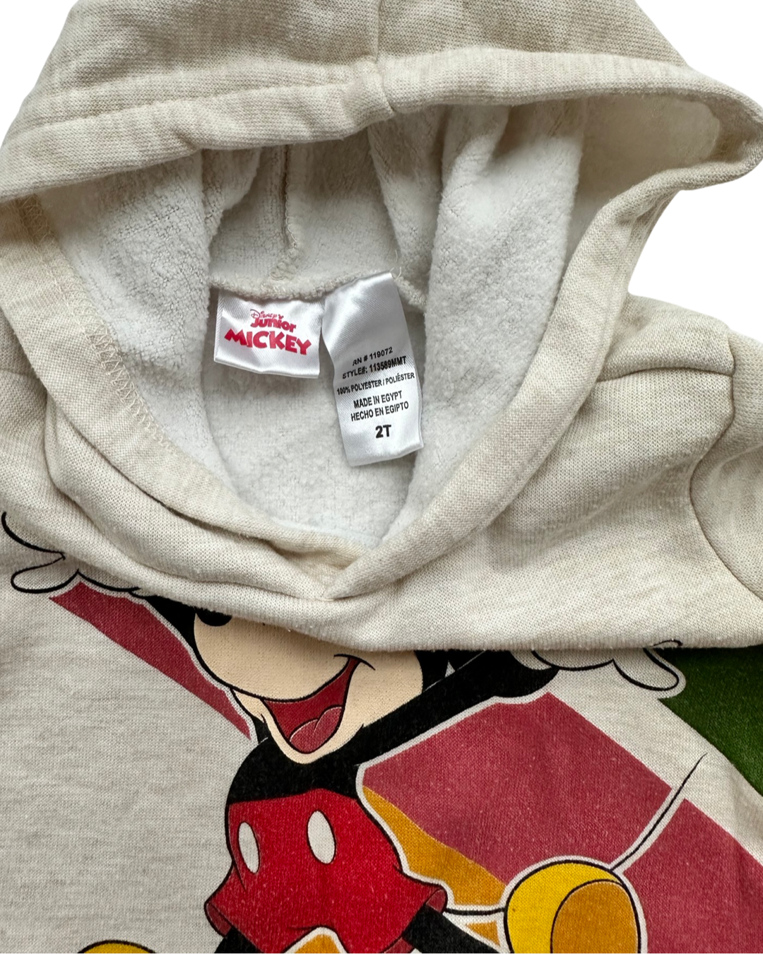 2T Toddler Boy Disney Mickey Mouse Sweatshirt