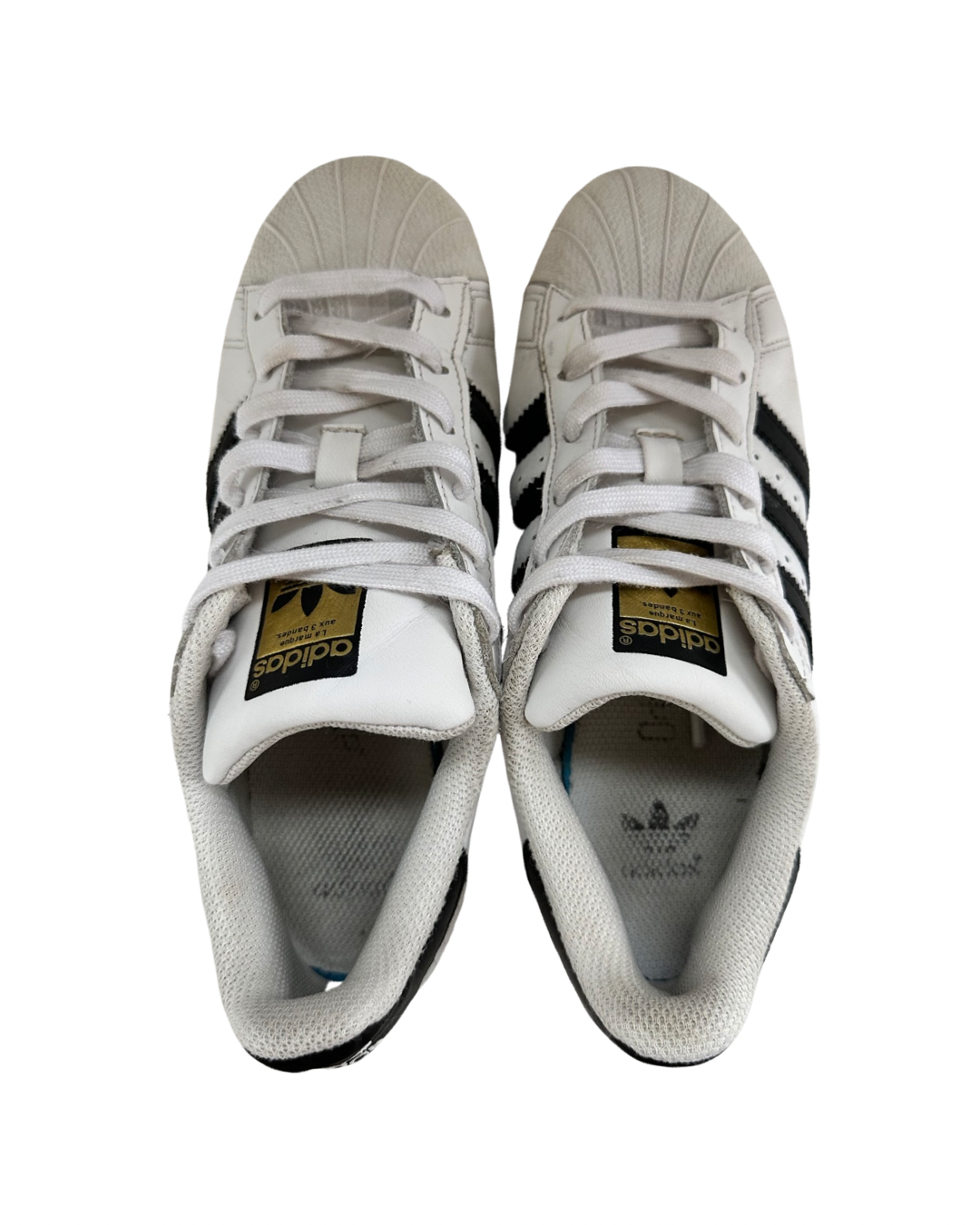 Men’s Size 5.5 Leather Adidas Shell Toe Superstar shoe