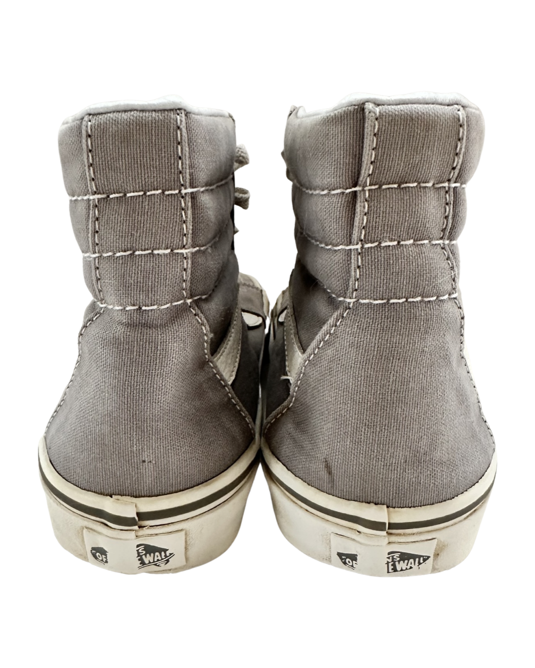 Men’s size 7.5 / Women’s Size 9 Gray Old Skool Hi Top Canvas Vans