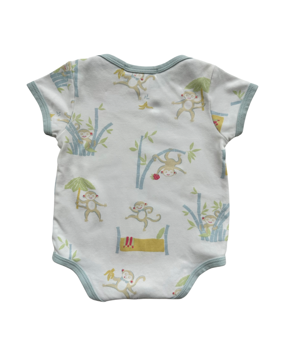 6M-12M Baby Boy TBBC Beaufort Bonnet Company Monkey Onesie