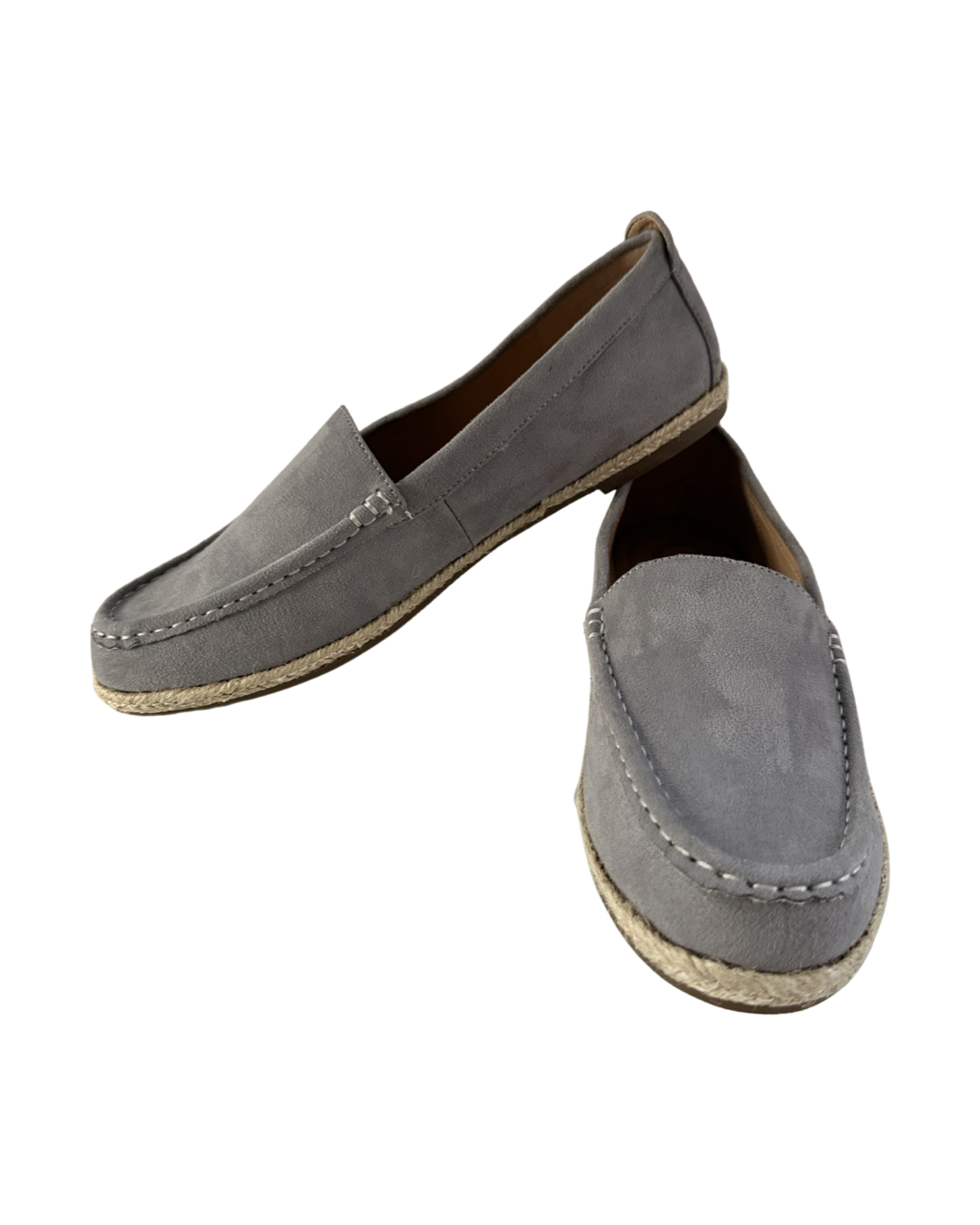 Women’s Size 9.5 Bluish Grey Journee Collection Baile Espadrille Loafer Shoes