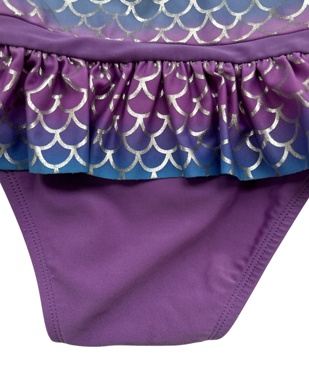 18M Baby Girl Cat & Jack Mermaid RashGuard Swim Suit