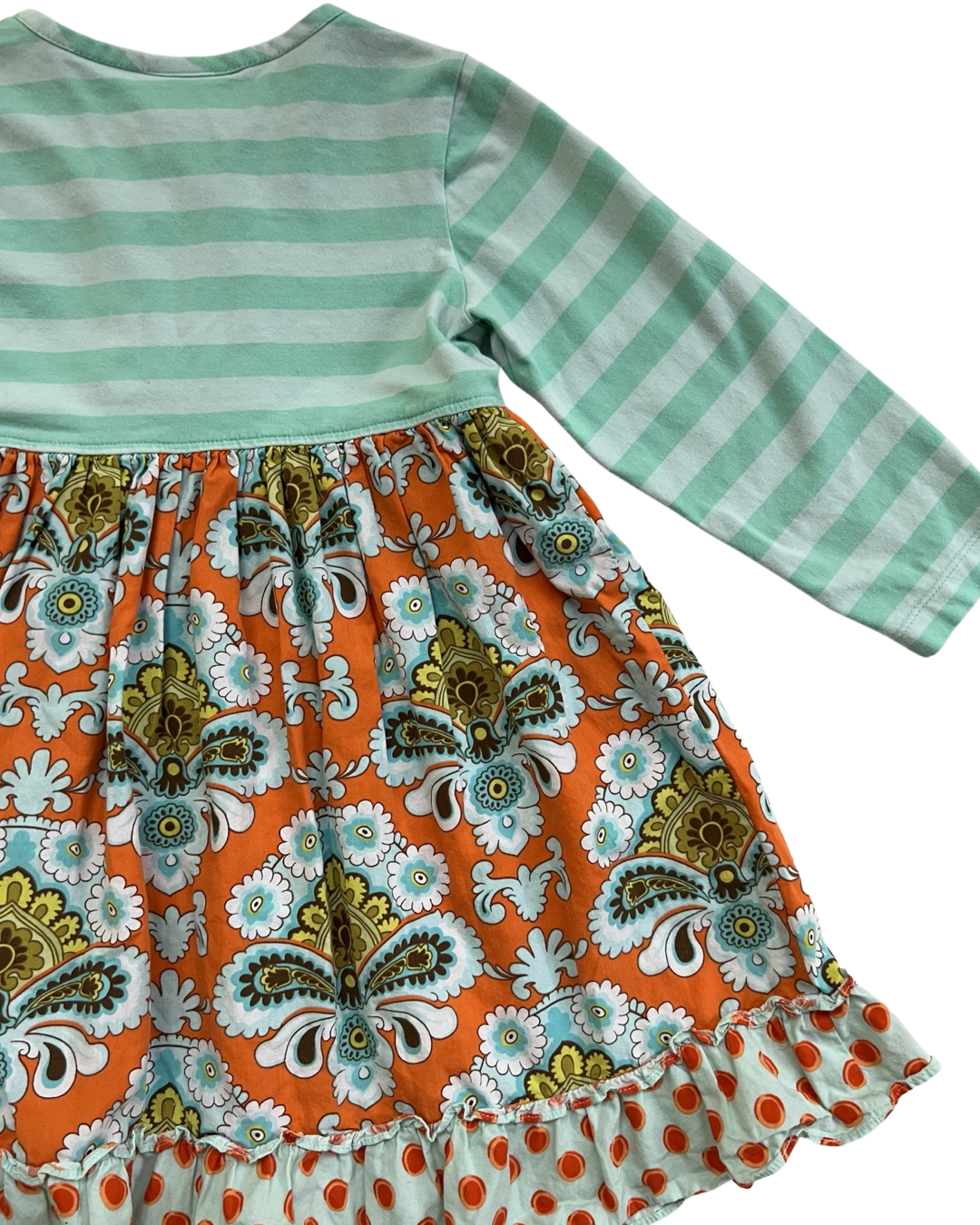 4T Toddler Girl Shrimp & Grits Dress