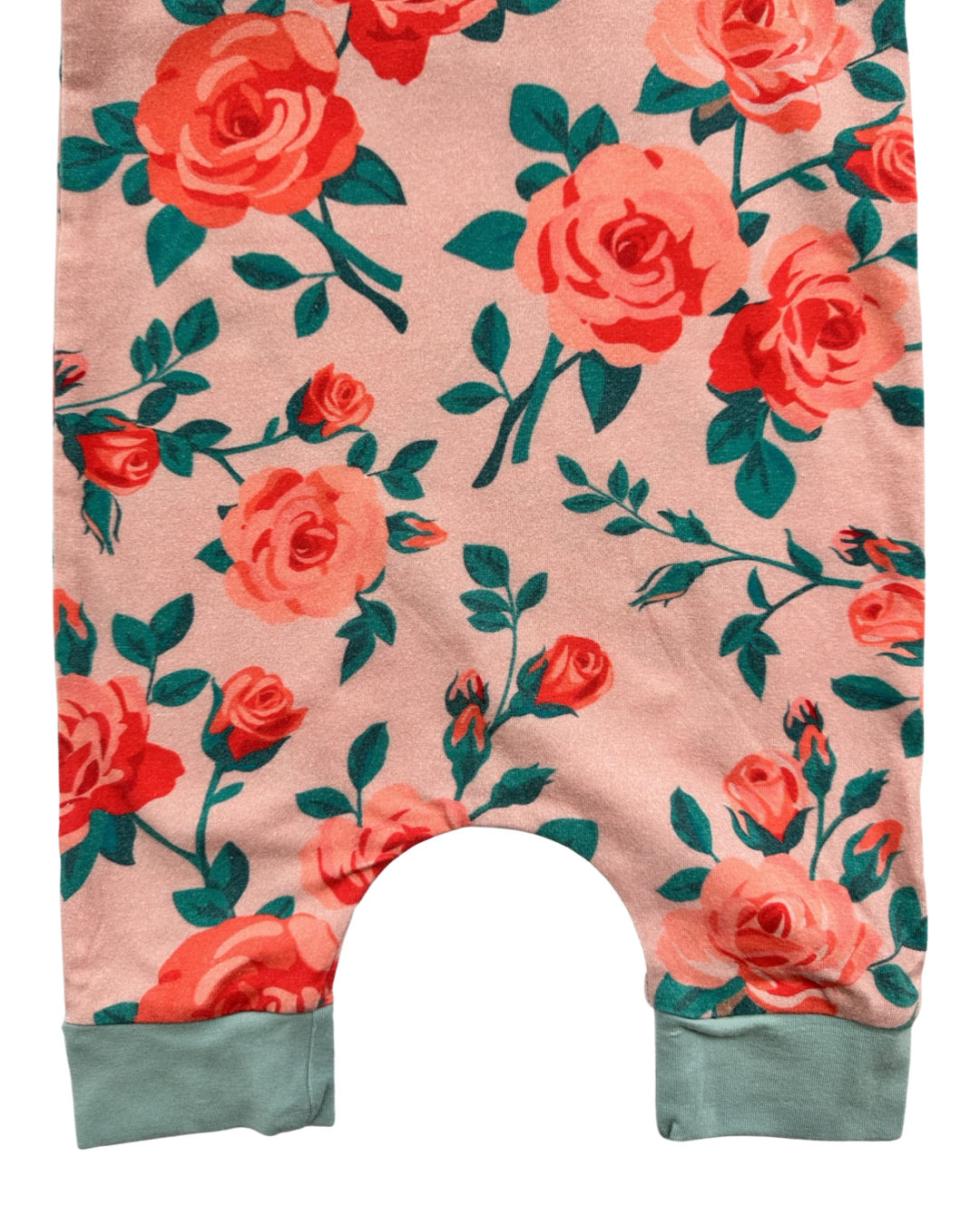 12M-18M Baby Girl Pink Floral RAGS to Raches Romper