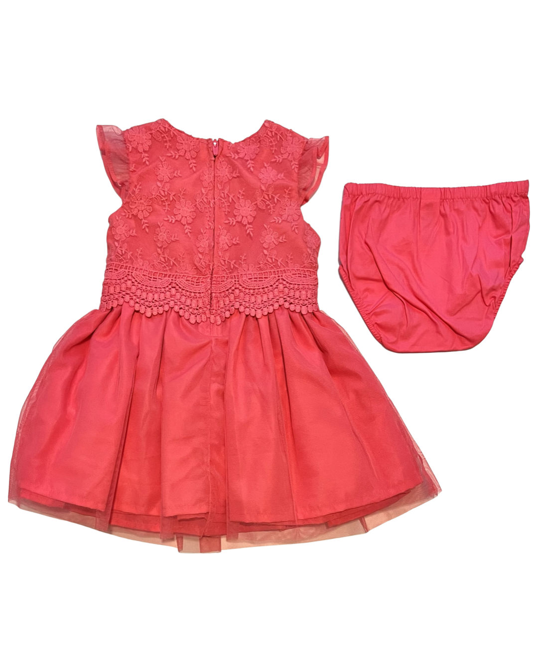 18M Baby Girl Carters Coral Pink Dress