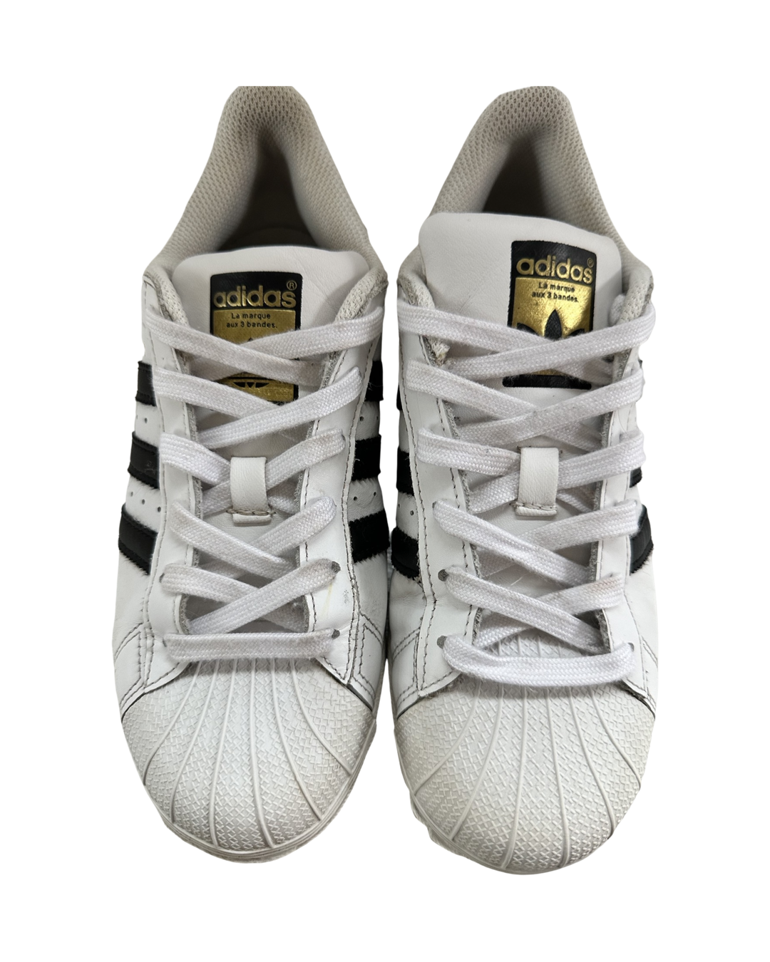 Men’s Size 5.5 Leather Adidas Shell Toe Superstar shoe