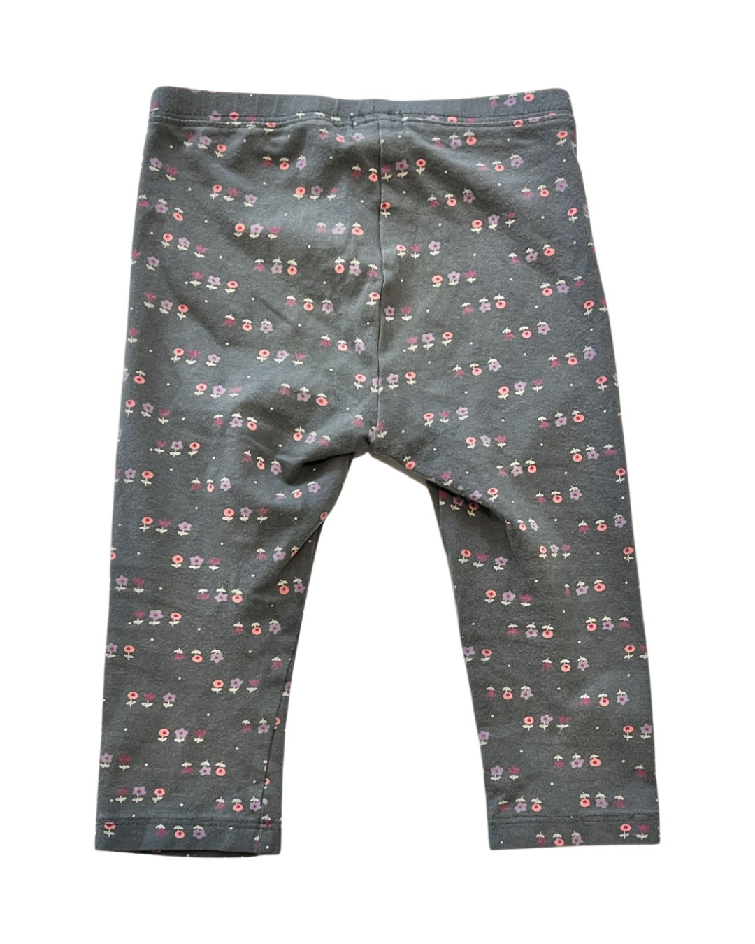 18M-24M Baby Girl Gray Old Navy Floral Leggings