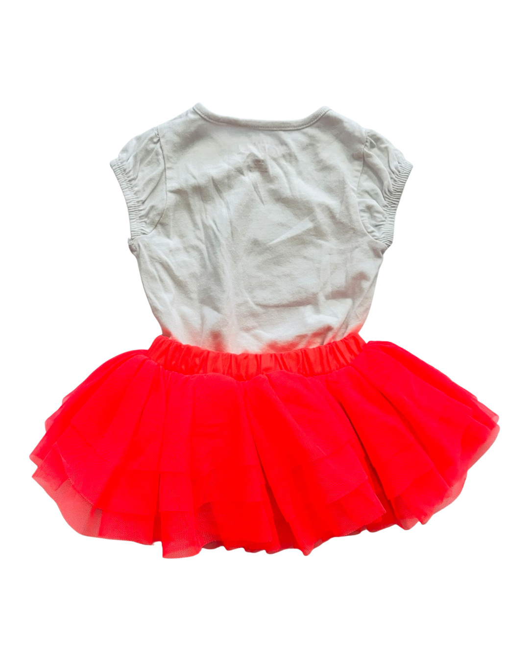 3-6M Baby Girl Cat & Jack 2PC Set Onesie + Tutu Skirt
