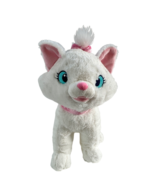 Disney Store 12” Aristocats Marie White Cat Character Plush Toy