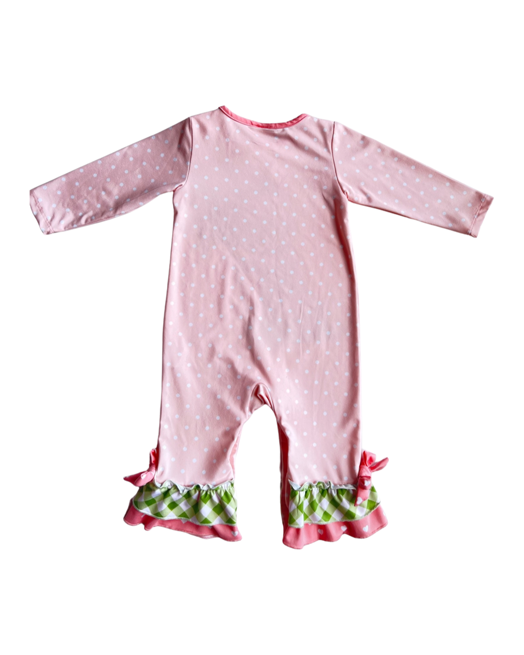 6M Baby Girl Penelope Plumm Pink Bunny Romper