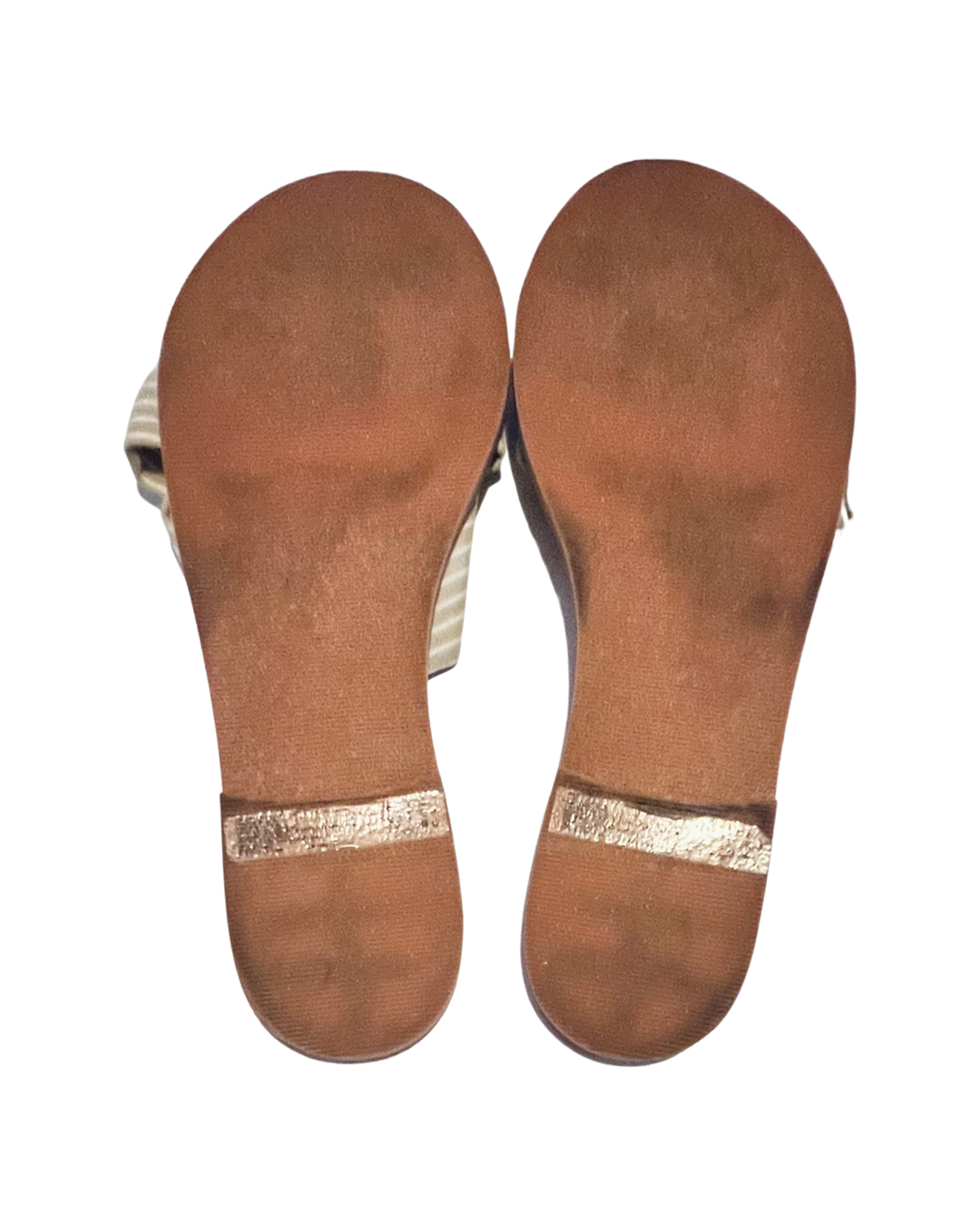Womens Size 6.5 Abercrombie & Fitch Twist Top Slides Sandals