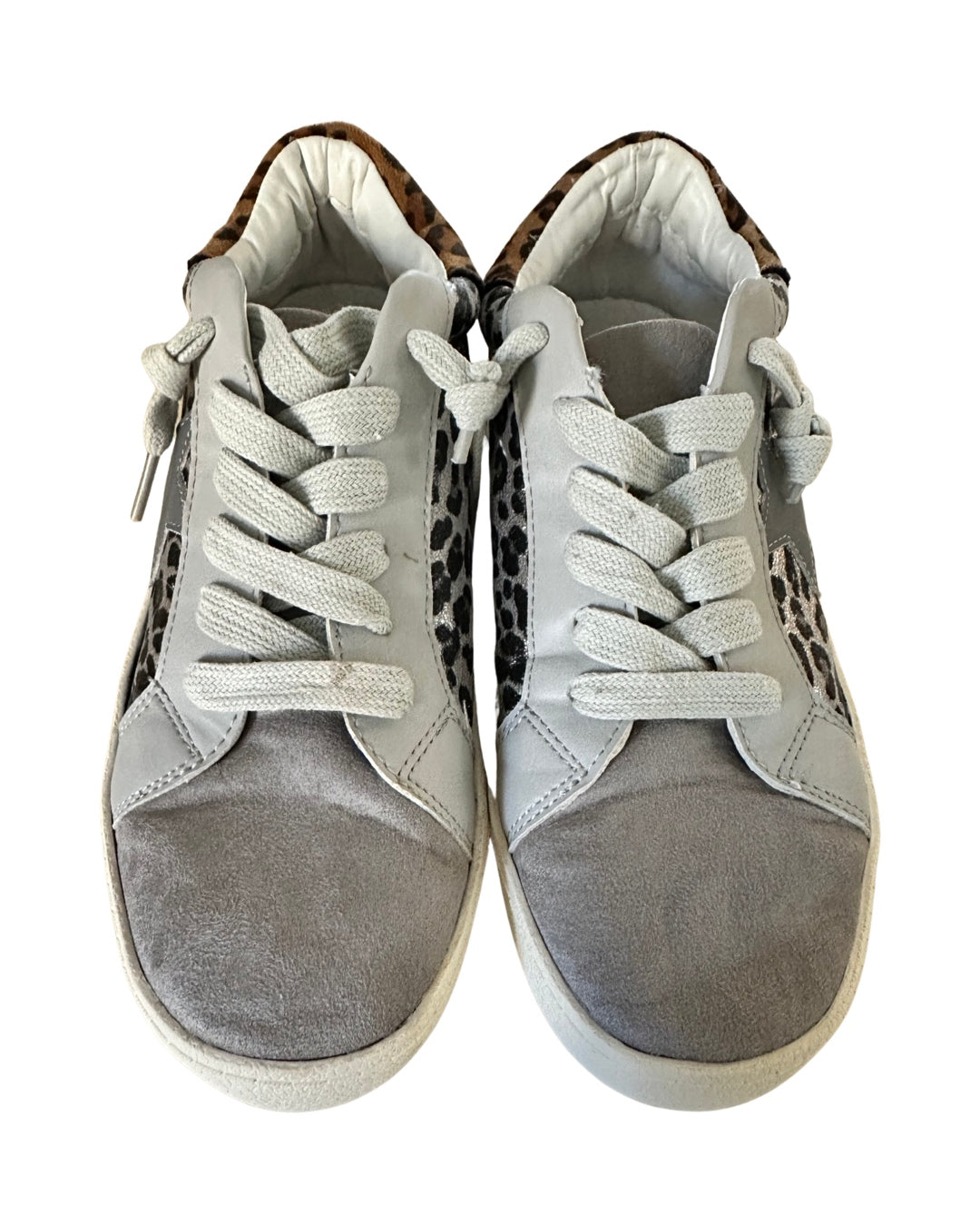 Madden Girl Women’s Size 7M Larrk Leopard Star Slip-on Shoes