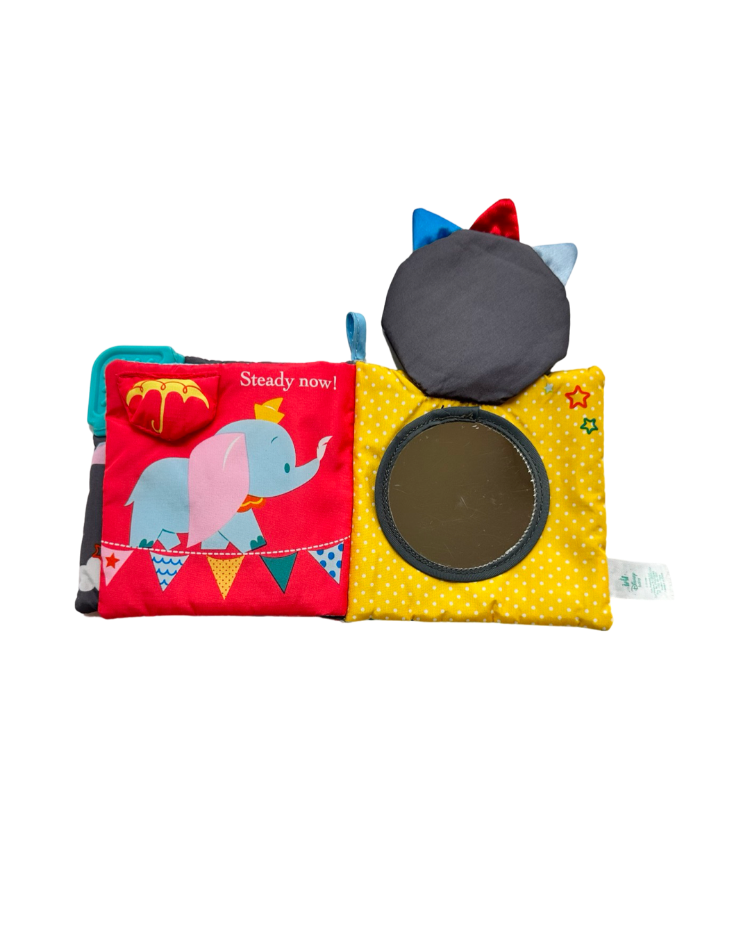 Disney Baby Peek A Boo Dumbo Baby Soft Sensory Book