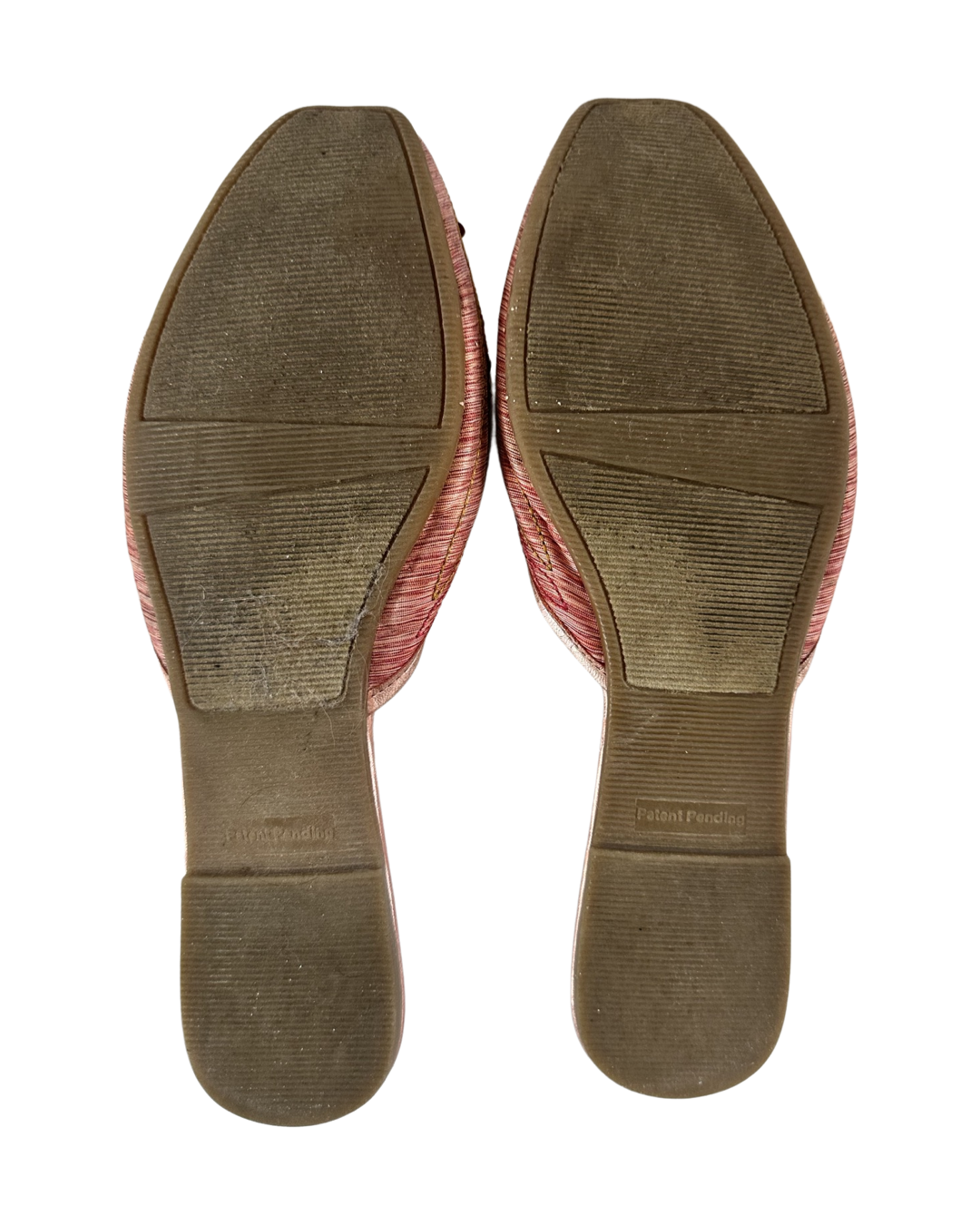 Women’s Size 8 Pink Beaded Boho Mule Flats