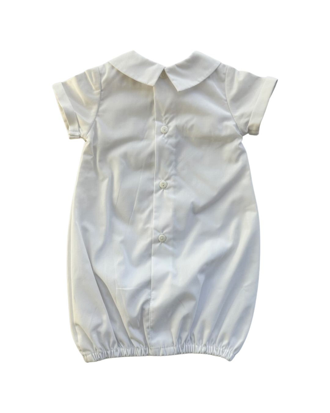 Baby Boy Premie Newborn Mom & Me Cross Christian Baptismal Gown
