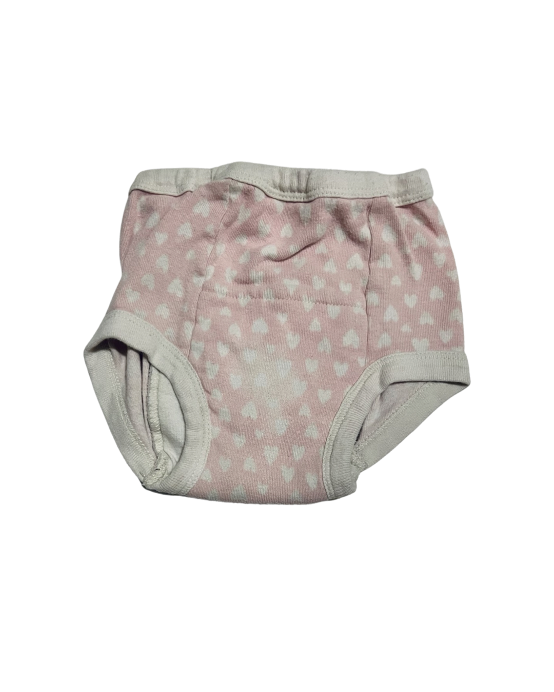 2T Toddler Girl Pink / Cream / Gold Training Underwear