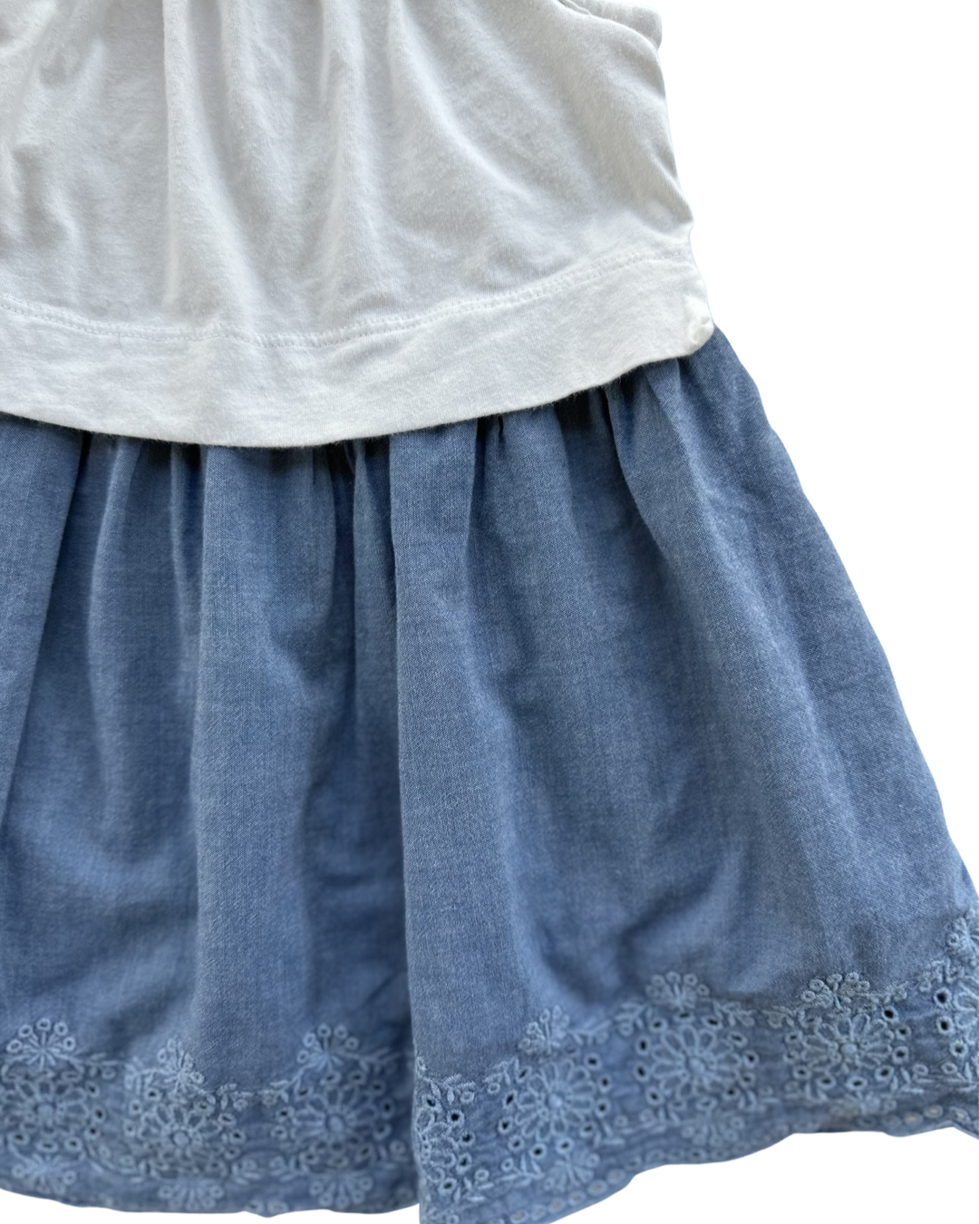 2T Toddler Girl Baby Gap Chambray Dress