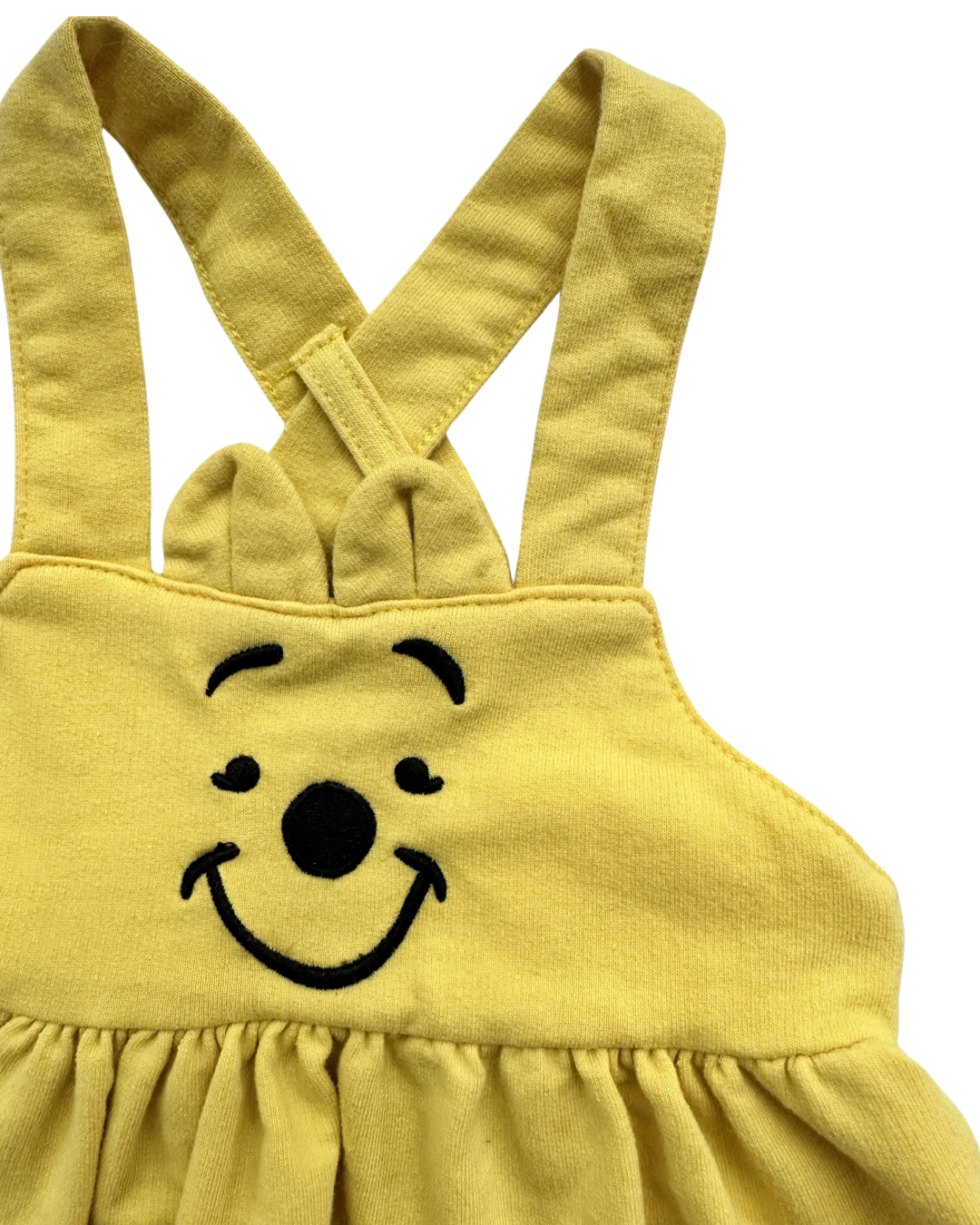 0-3M Baby Girl Disney Winnie the Pooh Yellow Jumper Dress