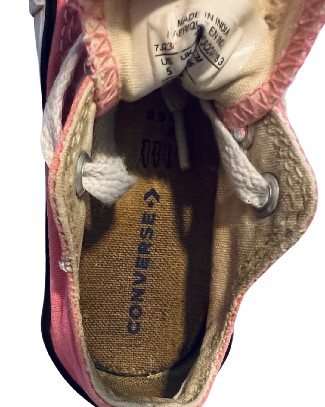 5C Toddler Girl Pink Converse All Star Chucks