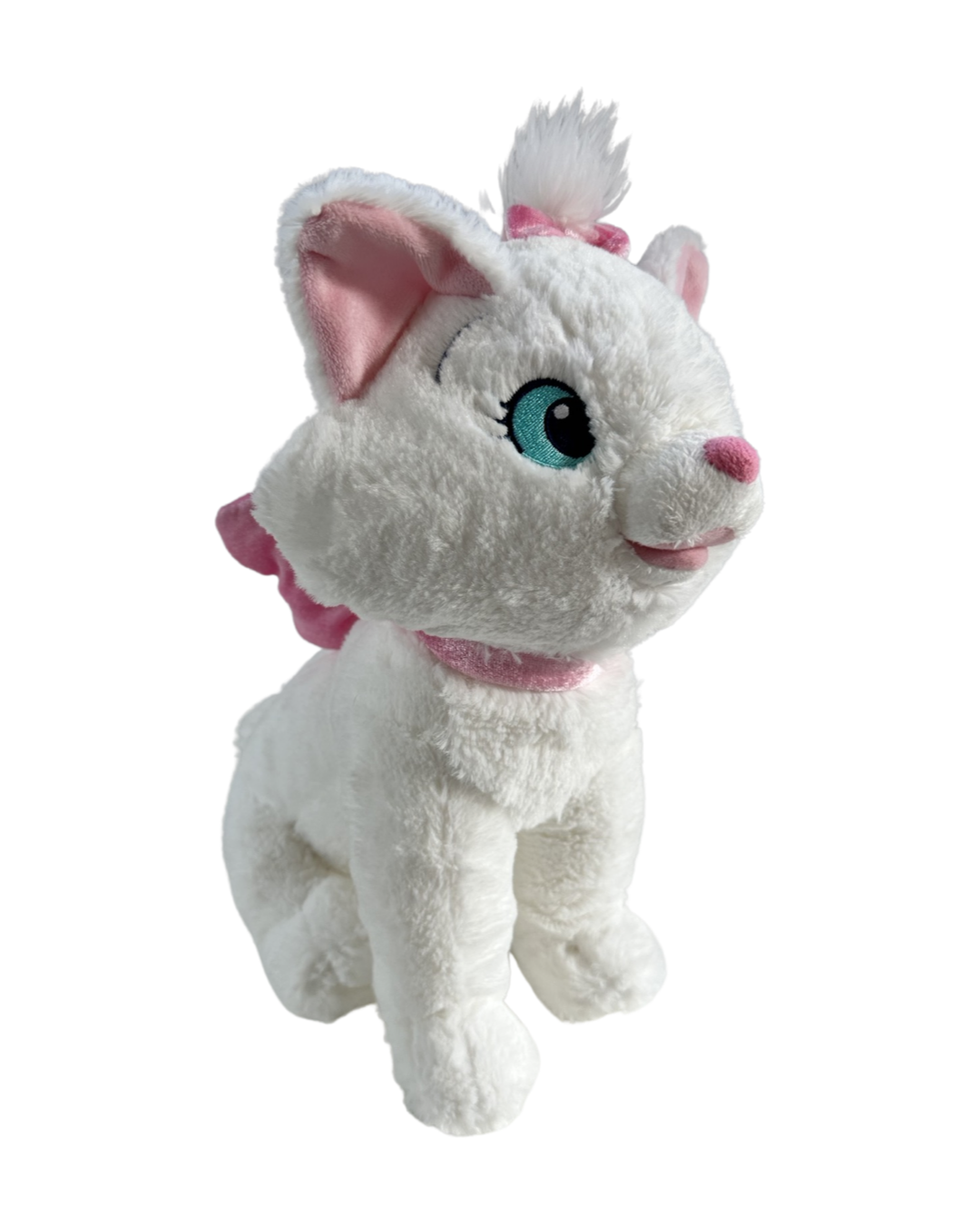 Disney Store 12” Aristocats Marie White Cat Character Plush Toy