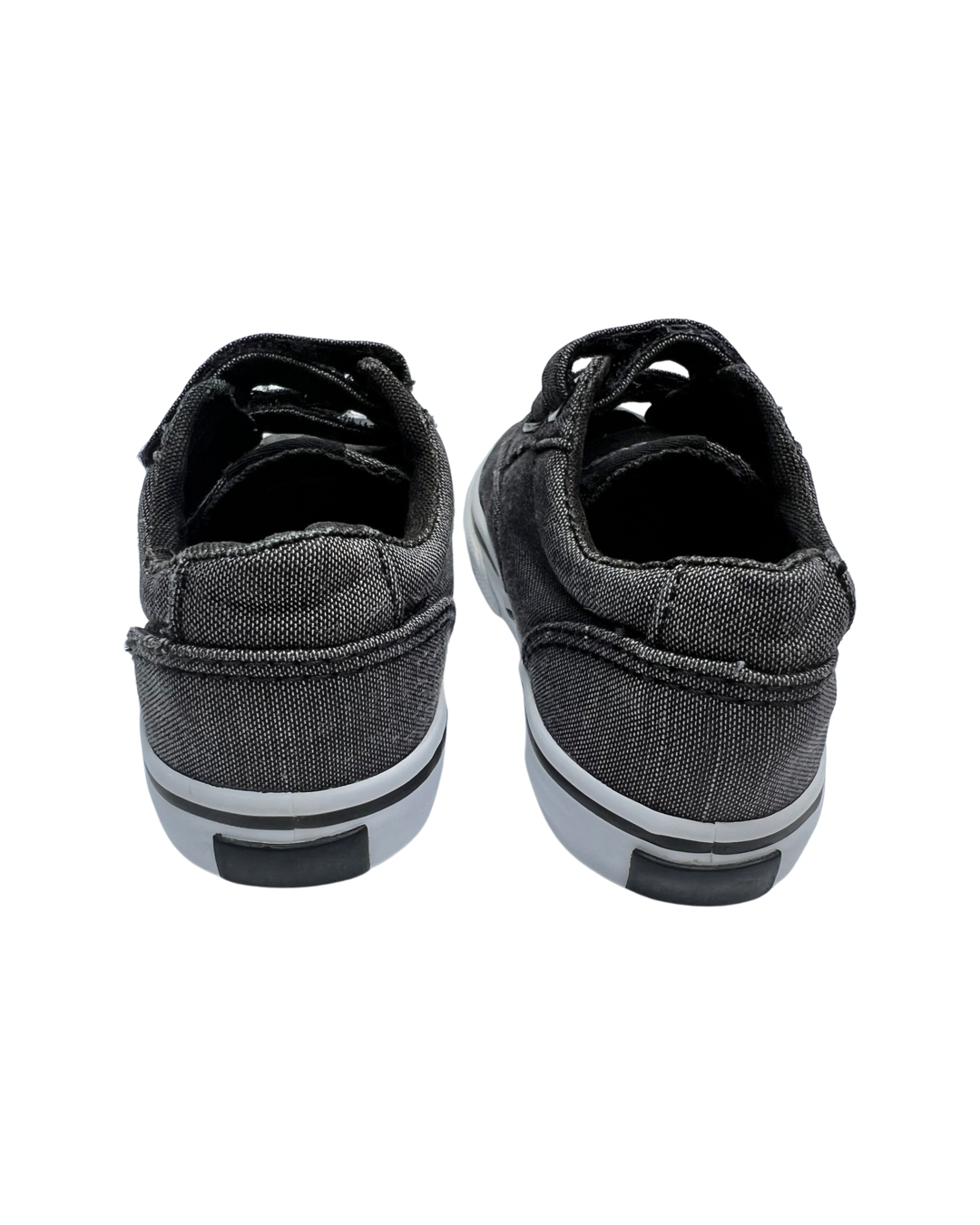 6C Toddler Boy Gray Velcro Van Shoes