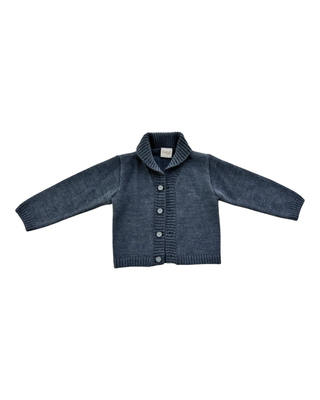 18M Baby Boy Paz Rodriquez Blue Cardigan