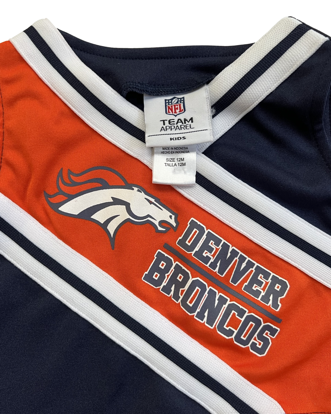 12M Baby Girl NFL Denver Broncos Cheerleader Dress