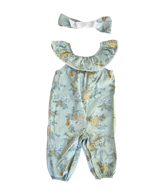3-6M Baby Girl Rachel Ashwell Floral Romper