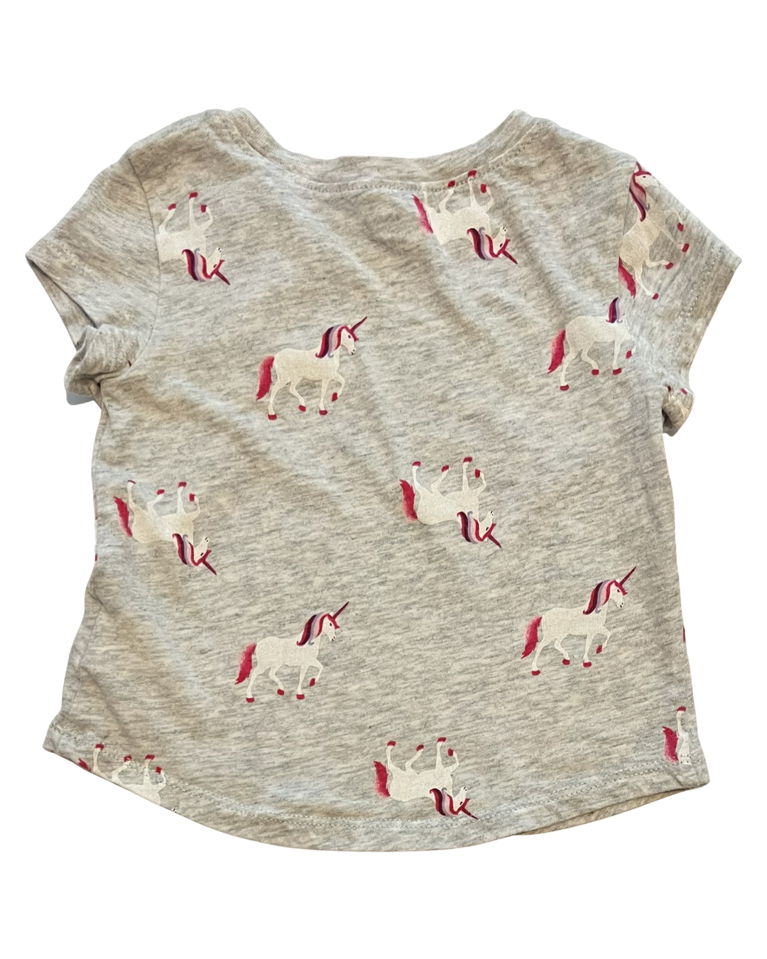 12M-18M Baby Girl Gray Old Navy Unicorn Top