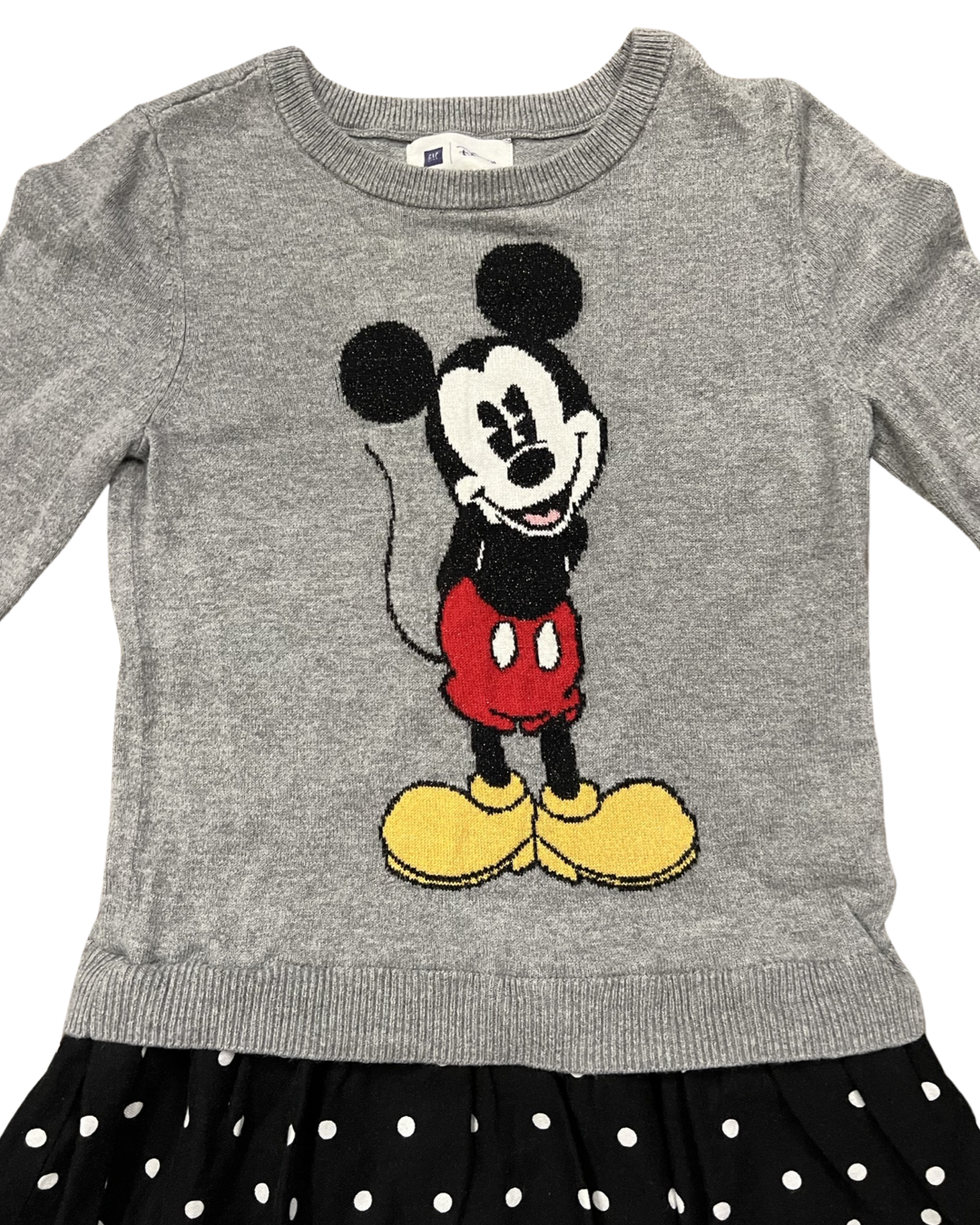 Girls 8Y Gap Kids DISNEY Mickey Mouse Sweater Dress