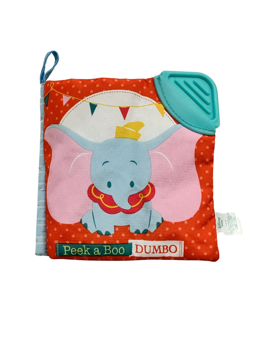 Disney Baby Peek A Boo Dumbo Baby Soft Sensory Book