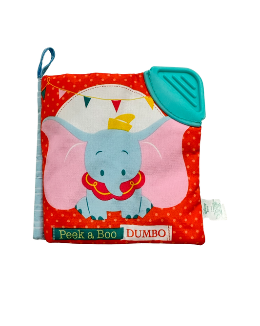 Disney Baby Peek A Boo Dumbo Baby Soft Sensory Book