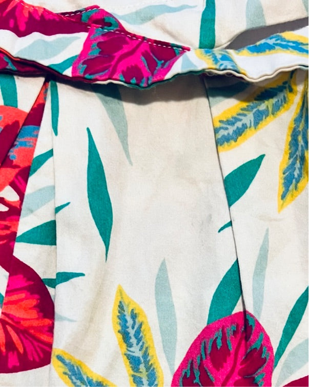 18M Baby Girl OshKosh Genuine Kids Tropical Floral Romper