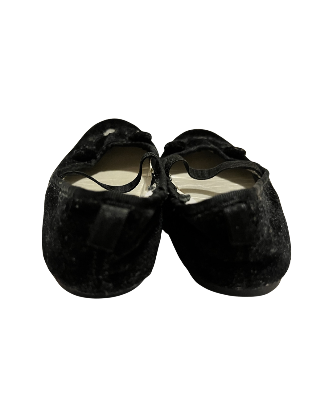9C Toddler Girl Black Cat Slip On Old Navy Flats