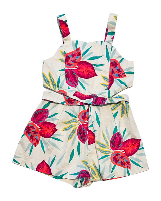 18M Baby Girl OshKosh Genuine Kids Tropical Floral Romper