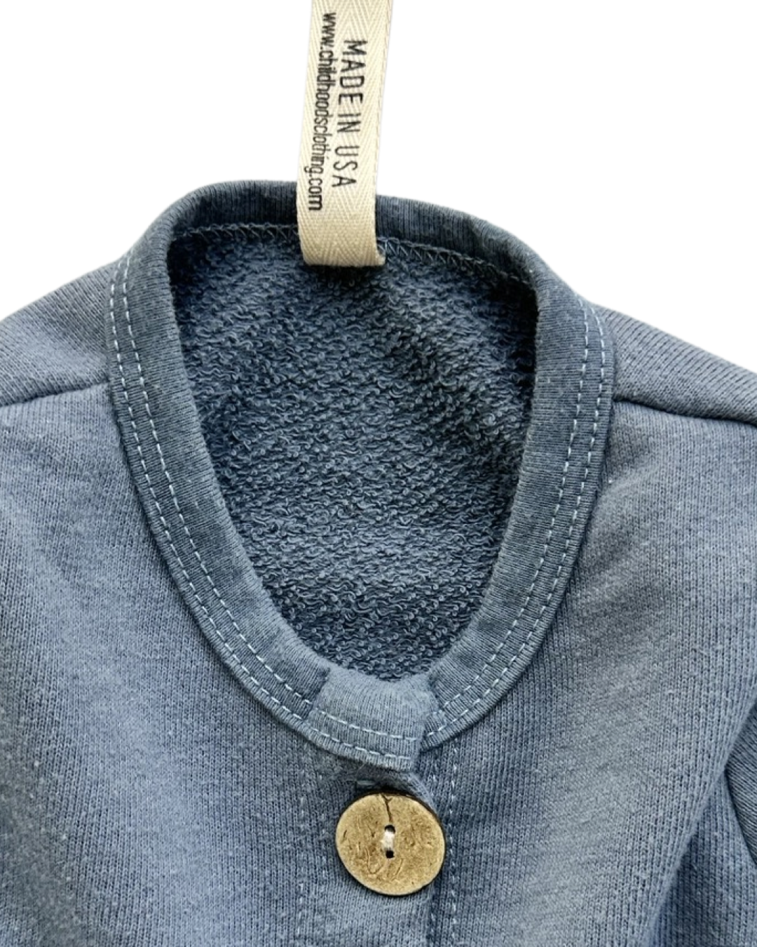 6-12M Baby Boy Childhoods Blue Romper