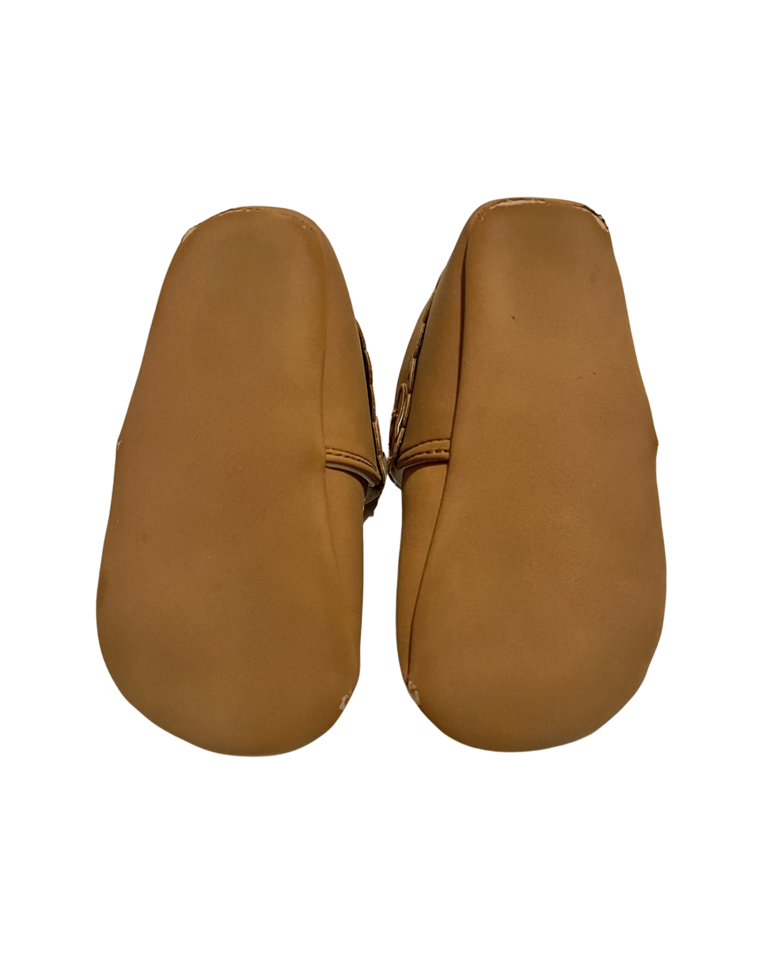 9M-12M Baby Girl Soft Sole Brown T-Strap Shoes