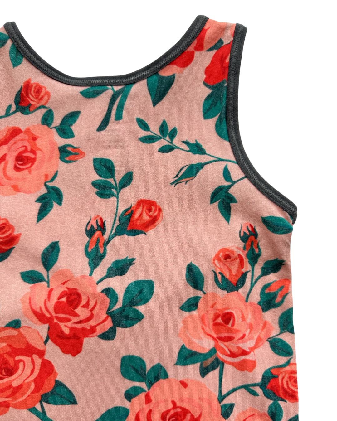 12M-18M Baby Girl Pink Floral RAGS to Raches Romper