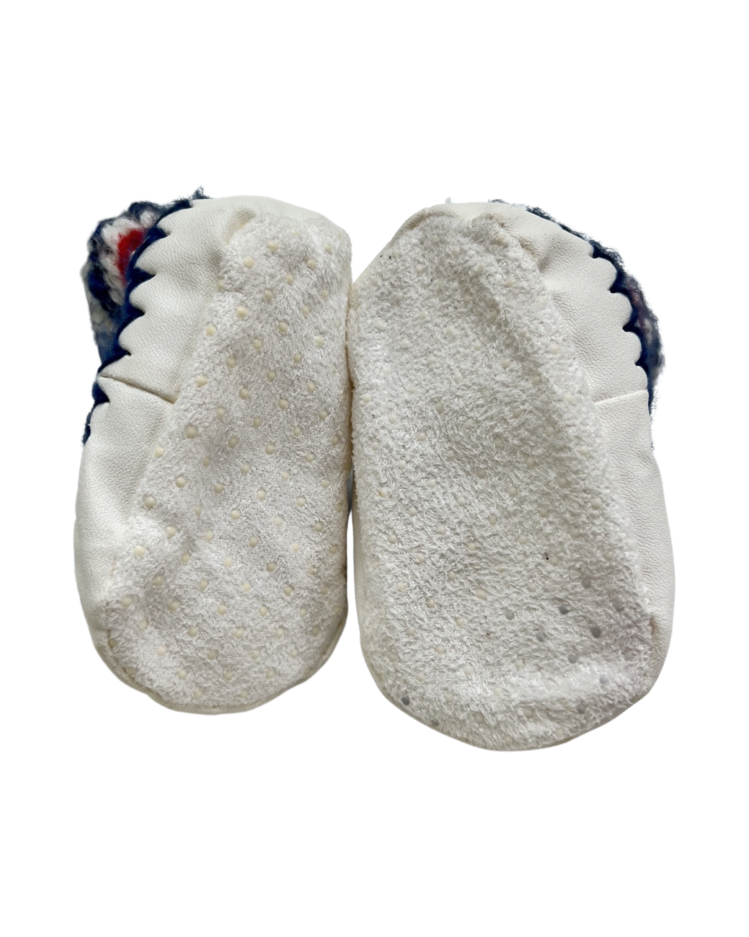 6M-12M Baby Boy / Girl Knit Puffin Slippers