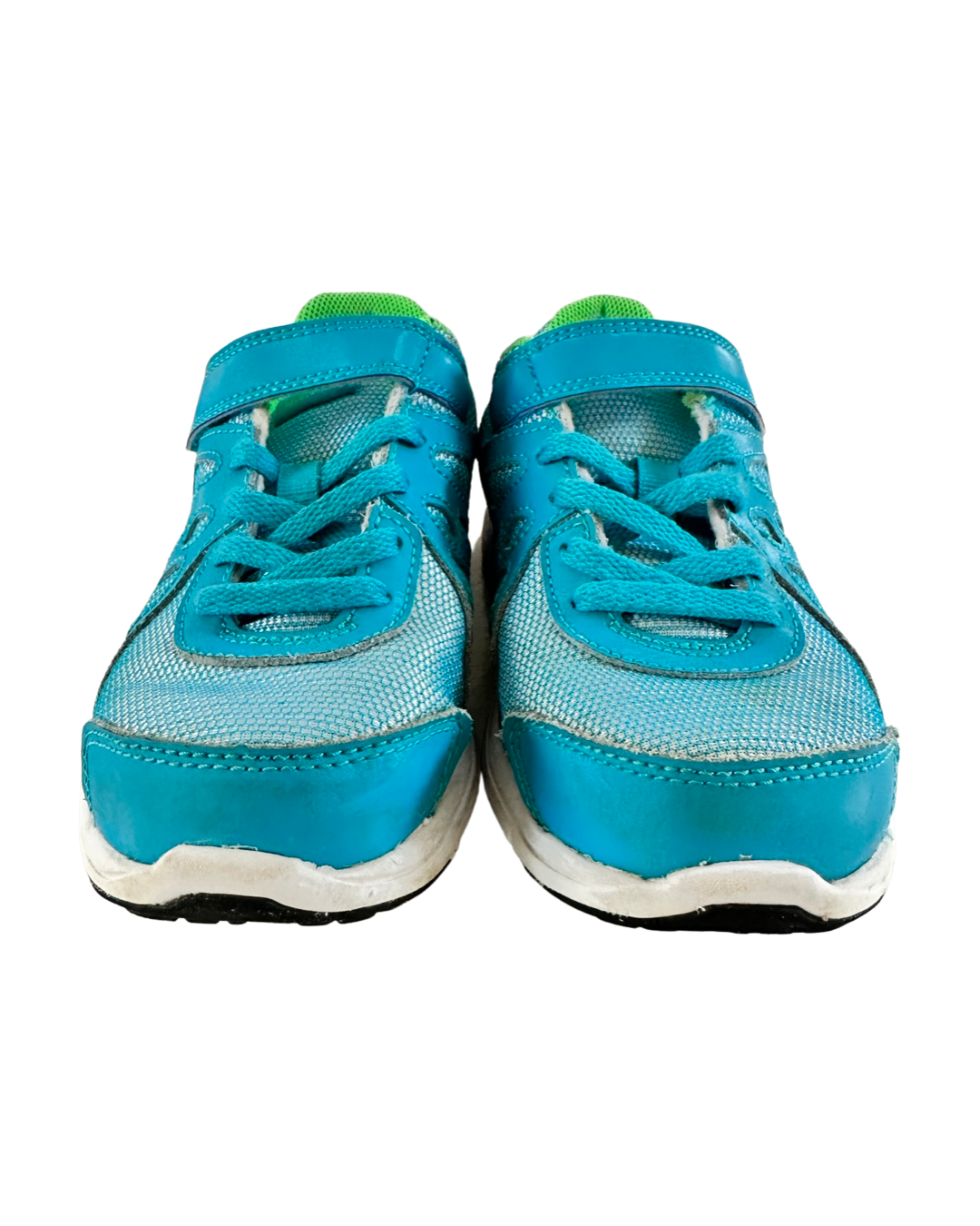 Girls Youth 2Y Teal Nike Tennis Shoes