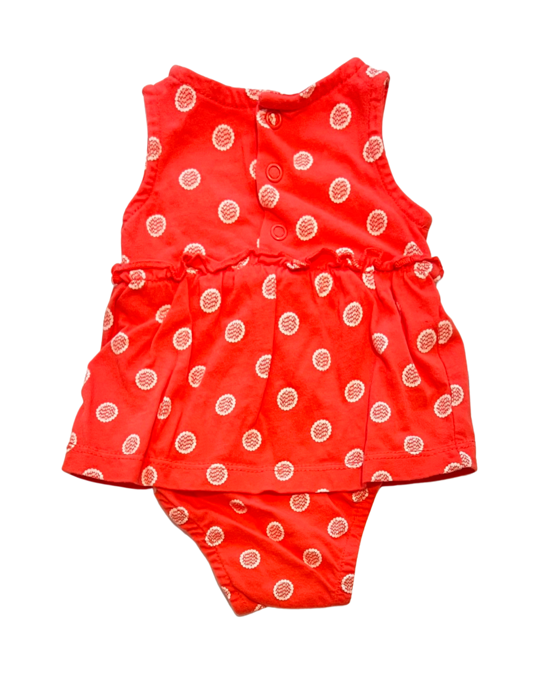 Newborn Baby Girl Carters Onesie Dress