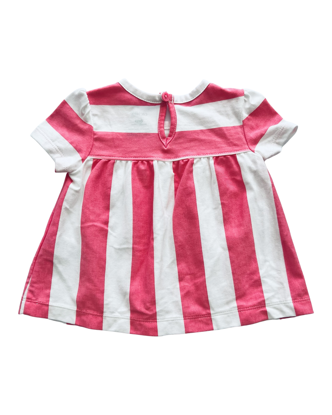 6M Baby Girl Carters Pink Striped Top