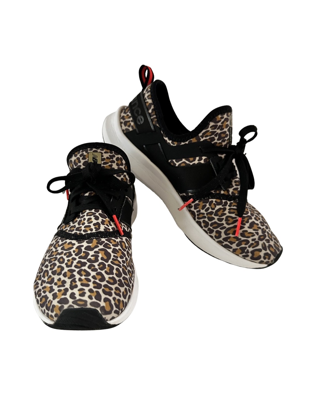 Women’s Size 7 Leopard  New Balance Nergize RevLite Sneakers Shoes