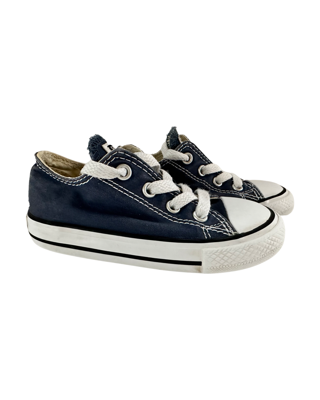 7C Toddler Boy / Girl Size Navy Converse All Star Chuck Taylor Shoes