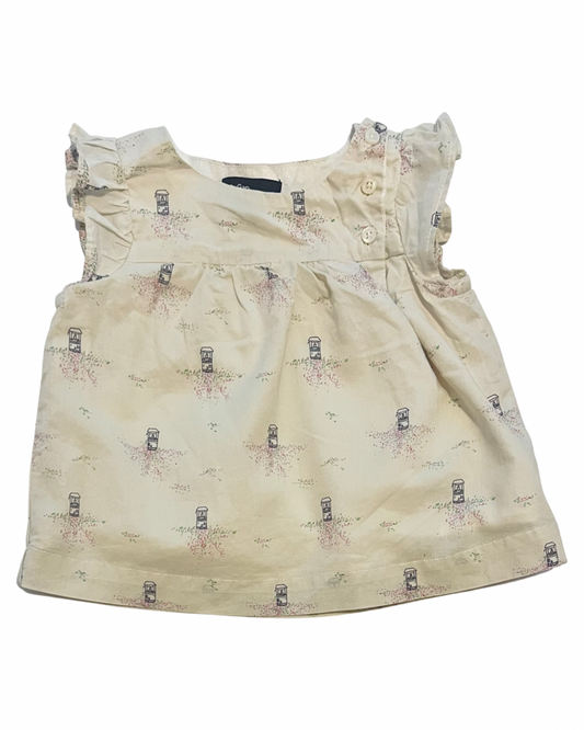 6-12M Baby Girl Baby Gap Wishing Well Top
